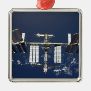 Die internationale Weltraumstation 4 Ornament Aus Metall