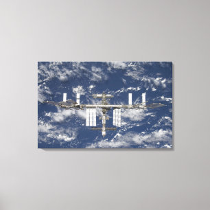 Die internationale Weltraumstation 5 Leinwanddruck
