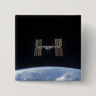Die internationale Weltraumstation 7 Button