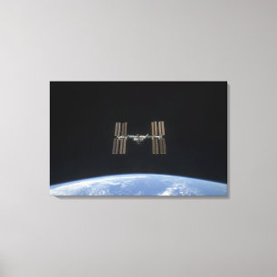 Die internationale Weltraumstation 7 Leinwanddruck