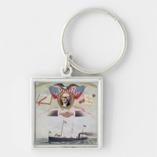 Die internationalen Vereinigung der Hafenarbeiter Schlüsselanhänger