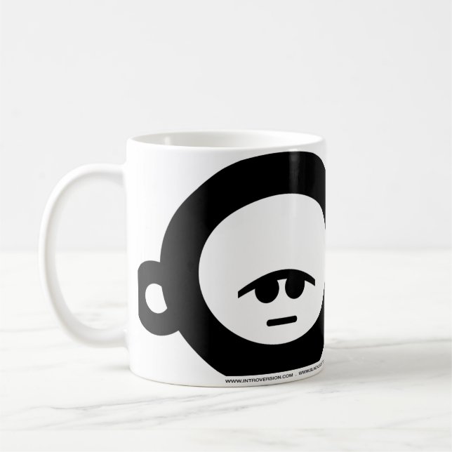 Die introversions-Tasse Tasse (Links)