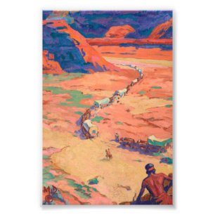 Die Intruder von Maynard Dixon Fotodruck