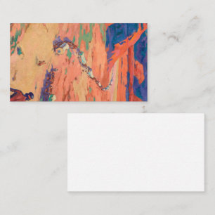 Die Intruder von Maynard Dixon Visitenkarte