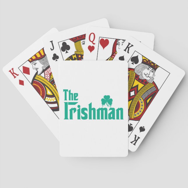 Die Ire-Spielkarten Spielkarten (Rückseite)