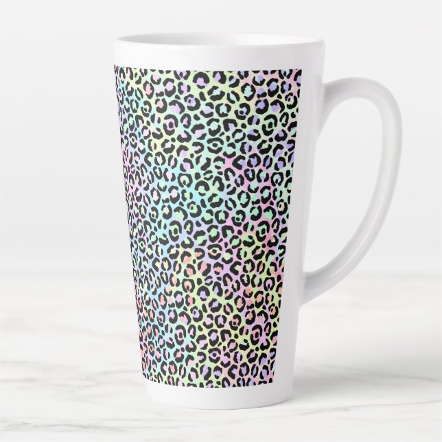 Die Iridescent Leopard Serie Design 5 Milchtasse (Rechts)
