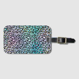 Die iridierende Leopard-Serie Design 8 Gepäckanhänger