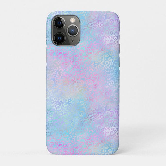 Die iridierende Leopard-Serie Design 9 Case-Mate iPhone Hülle (Rückseite)
