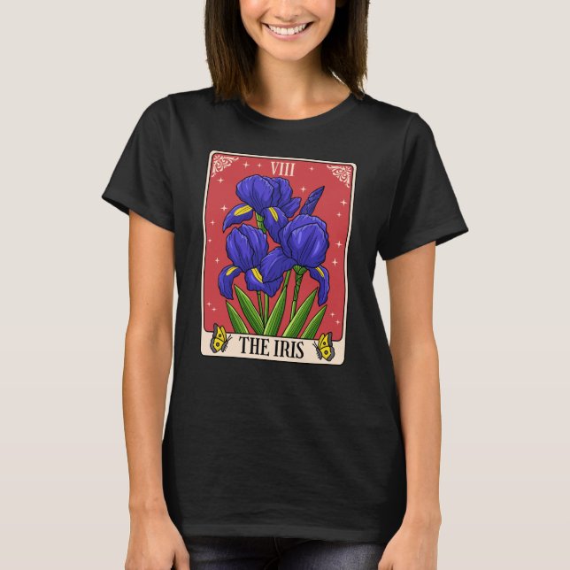 Die Iris-Tarot-Karte T-Shirt (Vorderseite)