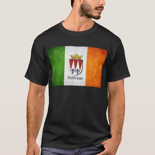 Die irische Flagge DeBryan T-Shirt (Vorderseite)