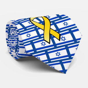 Die israelische Flagge bringt ihnen Zuhause frei Krawatte