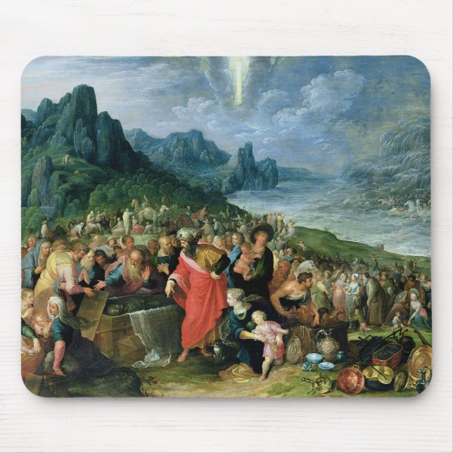 Die Israelite auf der Bank des Roten Meers, 1621 Mousepad (Vorne)