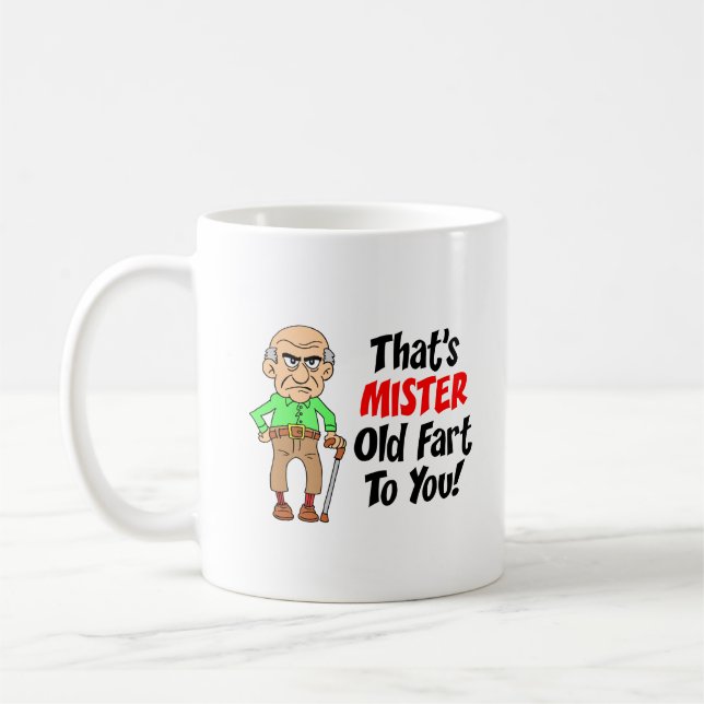 Die ist lustige Tasse Herr-Old Fart To You (Links)