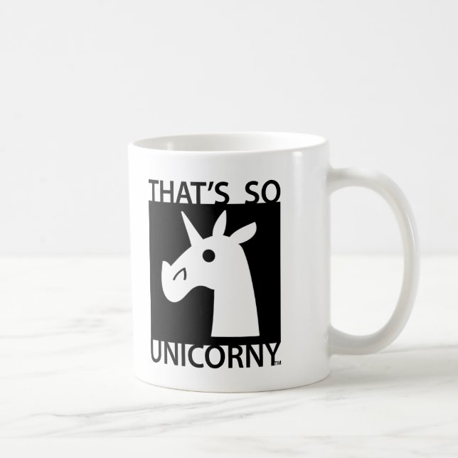 Die ist so Unicorny Tasse (Rechts)