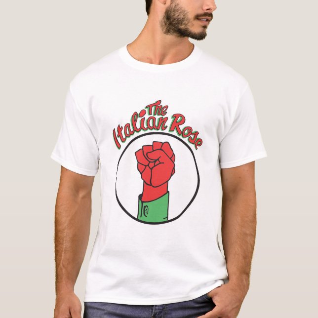 Die italienische Rose T-Shirt (Vorderseite)