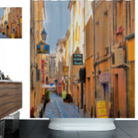 Die italienische Straße Szene künstlerische Einzig