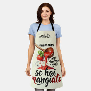 Die italienischen Mamas Lustige italienische Mutte Schürze