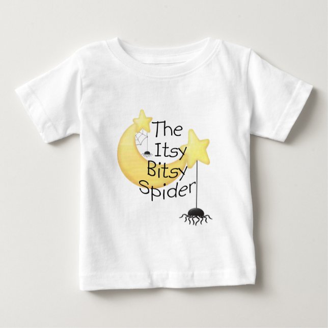 Die itsy Bitsy Spinne Baby T-shirt (Vorderseite)