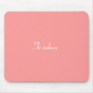 Die iubesc-Mousepad ( romanian I Liebe you) Mousepad