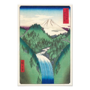 Die Izo-Berge   Hiroshige   Fotodruck