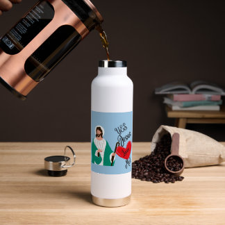 Die "Ja, Jesus liebt mich" Wasserflasche Trinkflasche