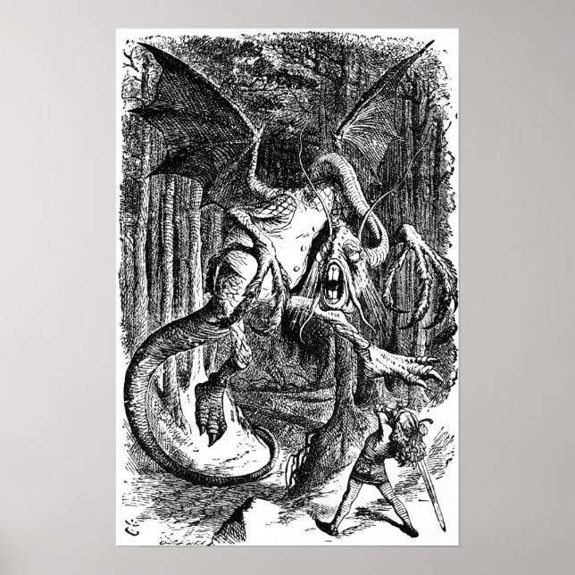 Die Jabberwocky Poster (Vorne)