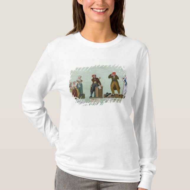 Die Jacobin Stricker T-Shirt (Vorderseite)