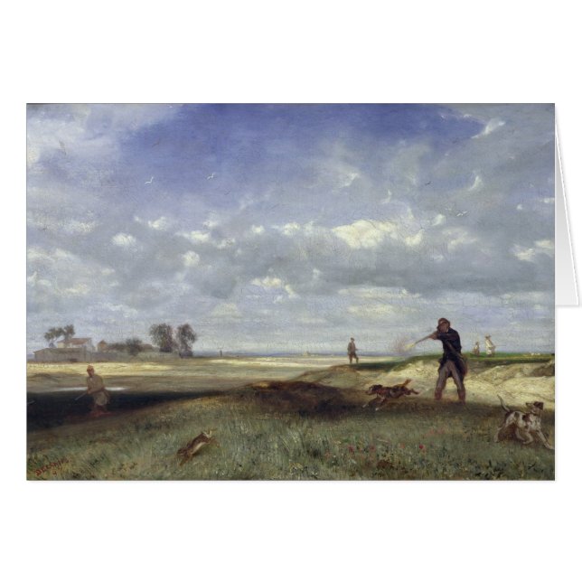 Die Jagd, 1847 (Vorderseite (Horizontal))