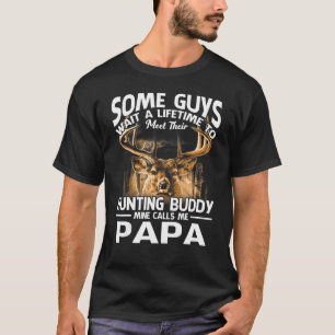 Die Jagd auf Buddy Mine nennt mich Papa Papa Vater T-Shirt