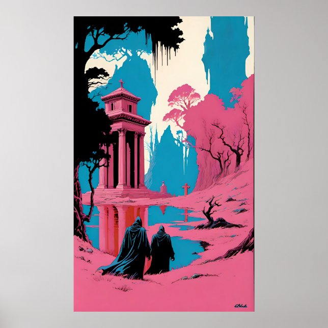 Die Jagd auf den New Wave Knights Templar Poster (Vorne)