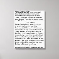 Die Jagd auf den Schneefall durch Lewis Carroll