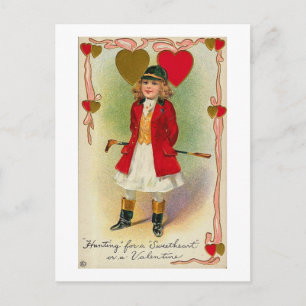 Die Jagd auf einen Schweden Postkarte