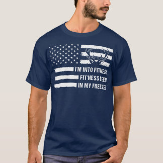 Die Jagd auf Hirsche in der Fitness in meinem Gefr T-Shirt