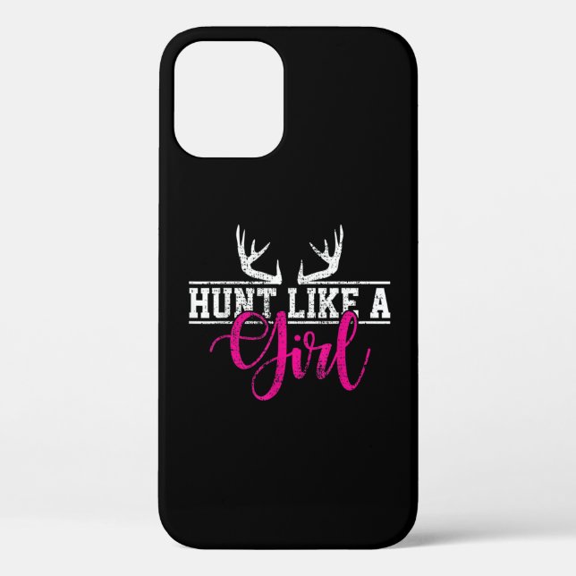 Die Jagd auf Mädchen wie ein Mädchen Case-Mate iPhone Hülle (Rückseite)
