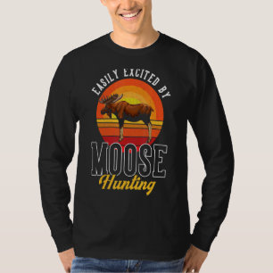 Die Jagd auf Mütter wird von Elch-Jagdmoos leicht T-Shirt