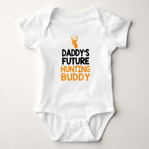 Die Jagd-Freund-Baby-Bodysuit des Vatis Baby Strampler