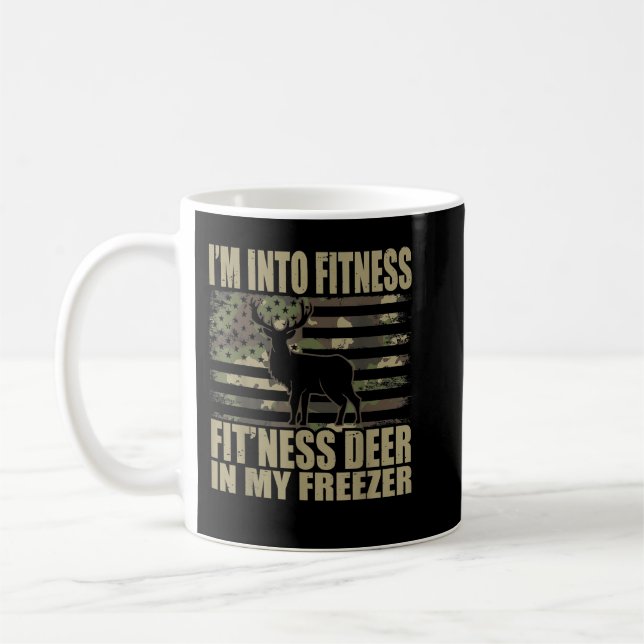 Die Jagd, ich bin in Fitness Fit'ness Deer in mein Kaffeetasse (Links)