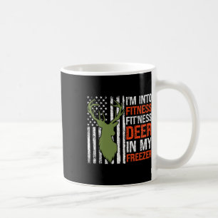 Die Jagd, ich bin in Fitness Fitness Hirsch in mei Kaffeetasse