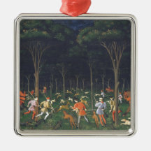 Die Jagd im Wald (von Paolo Uccello)