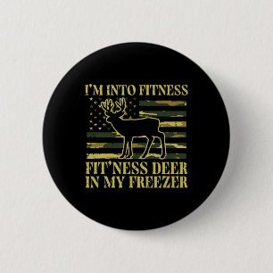 Die Jagd in der Fitness Fit Ness Deer Freezer Men Button