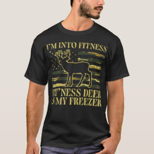 Die Jagd in der Fitness Fit Ness Deer Freezer Men T-Shirt