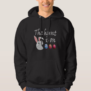 Die Jagd ist auf der Easter-Kaninchen-Jagd Hoodie