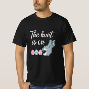 Die Jagd ist auf der Easter-Kaninchen-Jagd T-Shirt