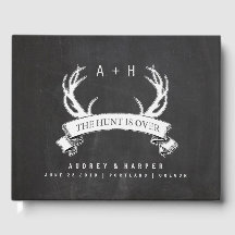 Die Jagd ist über das Personalisierte Gästebuch fü