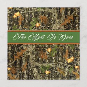 Die Jagd ist über Hochzeitseinladungen Einladung