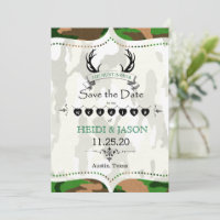 "Die Jagd ist vorbei" Foto der rustikalen Camoufla