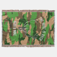 "Die Jagd ist vorbei" rustikales Hochzeitsgeschenk