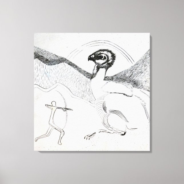 Die Jagd Leinwanddruck (Vorderseite)