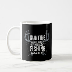 Die Jagd löst die meisten meiner Probleme mit dem Kaffeetasse