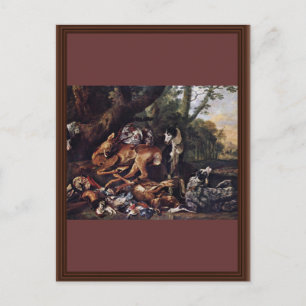 Die Jagd nach Fyt Jan (beste Qualität) Postkarte